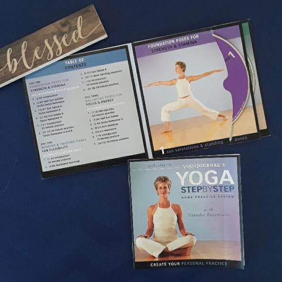 YOGA Step by Step Guided CD, Cards & Socks Set - Picture 6 of 8